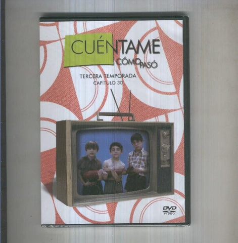 DVD: Cuentame como paso, numero 124, tercera temporada, capitulo 030