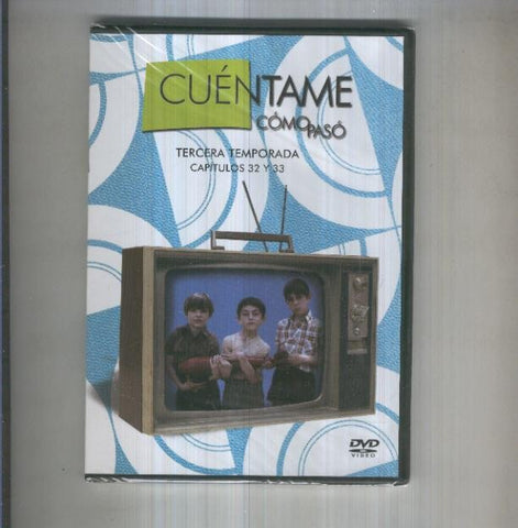DVD: Cuentame como paso, numero 126, tercera temporada, capitulo 032/033