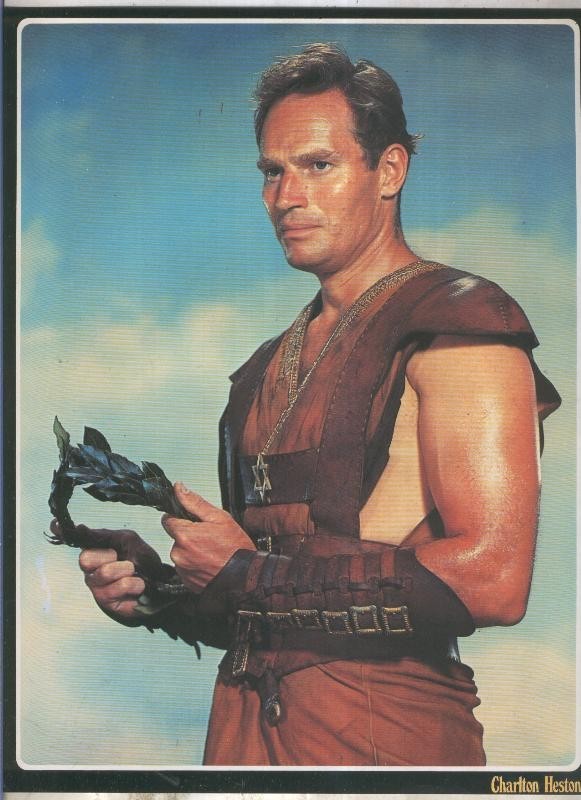 Galeria de estrellas lamina numero 063: Charlton Heston