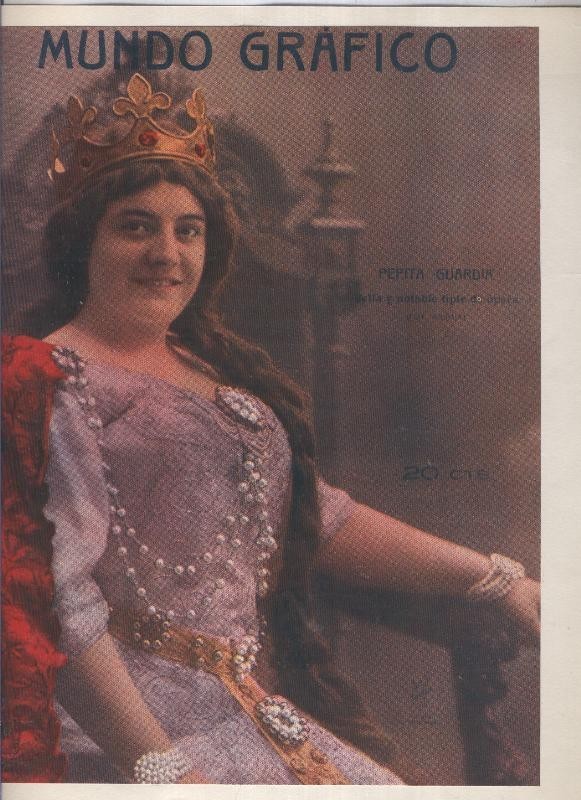 Lamina 23: Pepita Guardia, bella y notable tiple de opera, foto Biedma