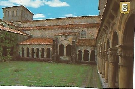 POSTAL 54894: SANTILLANA DEL MAR Cantabria Claustro de la Colegiata