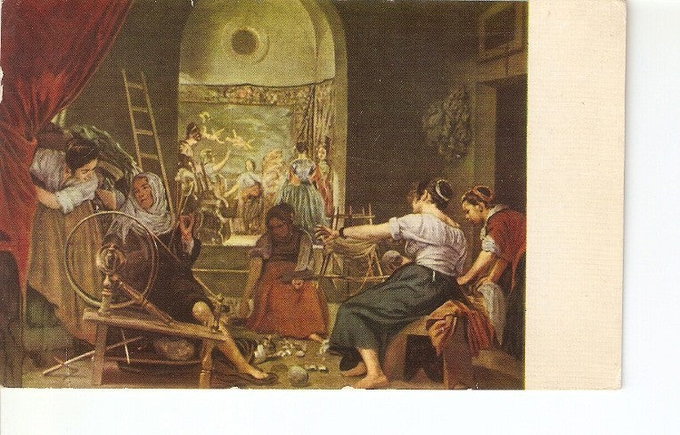 Postal 021237 : Las Hilanderas, Velazquez
