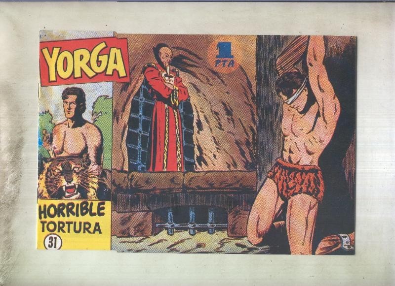 Yorga fakir indio, facsimil numero 31: Horrible tortura