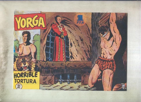 Yorga fakir indio, facsimil numero 31: Horrible tortura