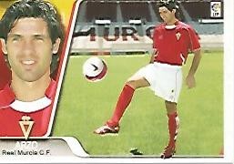 CROMO ALBUM LIGA DE FUTBOL 2007-2008: Arzo (no 352) Real Murcia