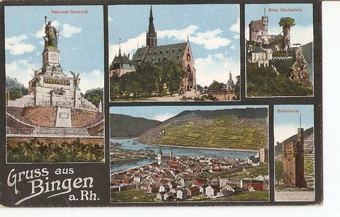 Postal 026815 : Gruss aux Bingen a. Rh. 