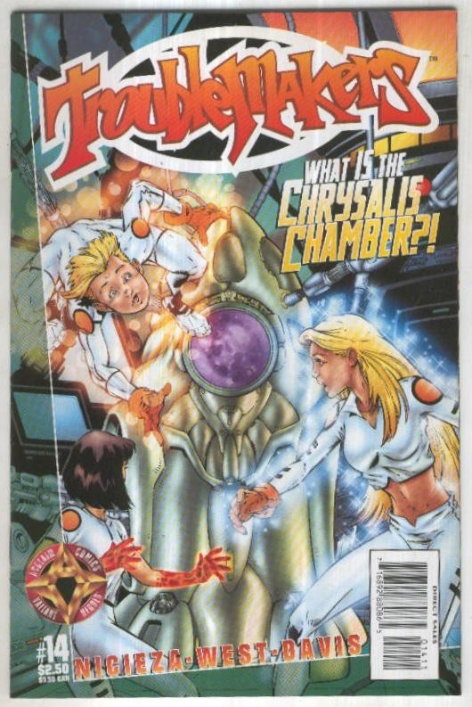 TROUBLEMAKERS, Vol.1 No.14: Chrysalis Chamber (Acclaim 1998)