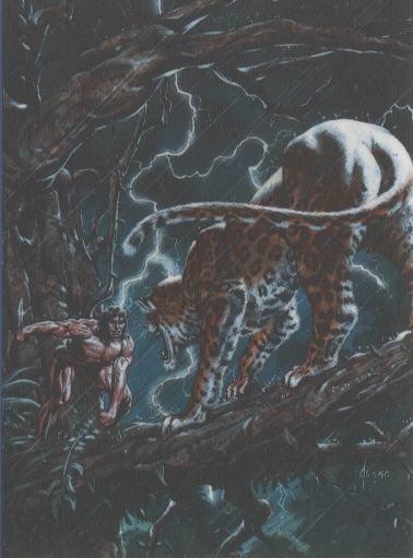 Trading Car: TARZAN - JOE JUSKO, Edgar Rice Burroughs Collection: No.53