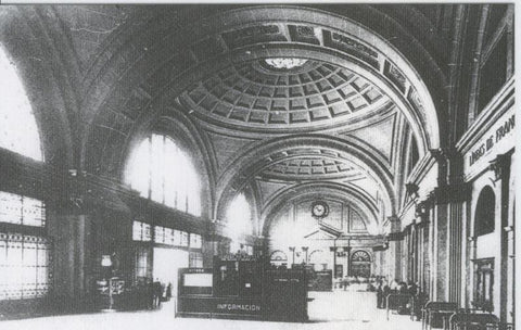Postal 012185: Estacion de Francia (Barcelona), años 40