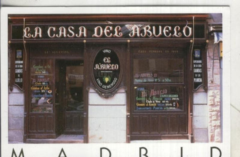 Postal 003774: Madrid: La casa del abuelo