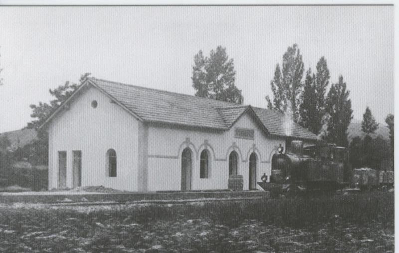Postal 012114: Estacion de Toreno, año 1919