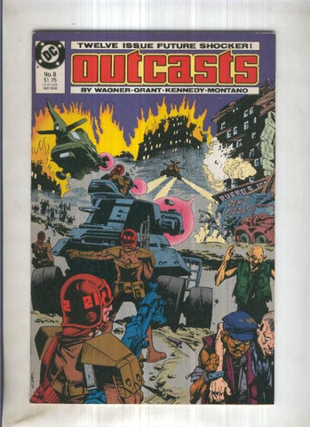 OUTCASTS, Mini-Series No.08: Hero in a Bucket ( DC 1987)