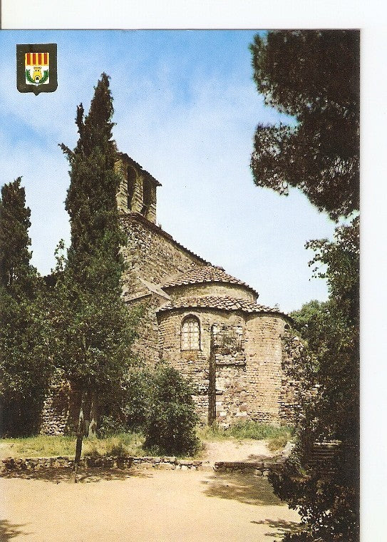 Postal 021984 : Visigotica de Sant Pere, Terrassa - Barcelona