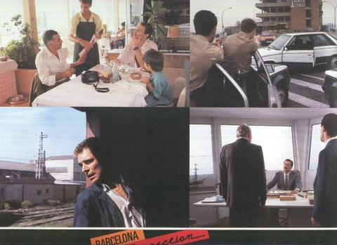 Caratula cine: Barcelona connection, un film de Miquel Iglesias Bonns, numerada 08 en trasera