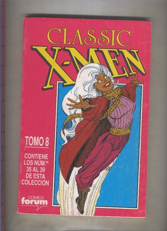 Classic X Men volumen 1 retapado numero 35 al 39