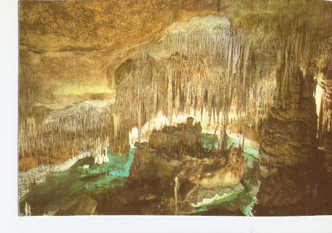 Postal 025662 : Castillo en ruinas. Cuevas del Drach. Porto Cristo - Mallorca