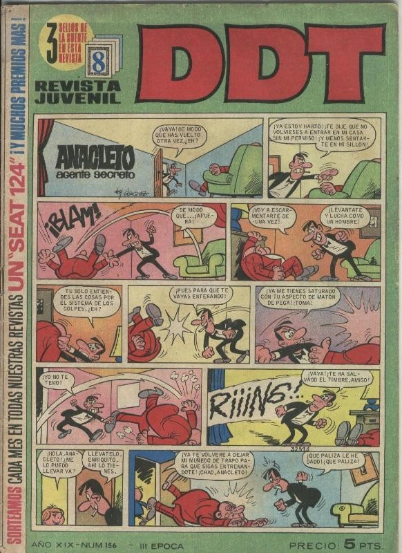 DDT tercera epoca numero 156: Anacleto