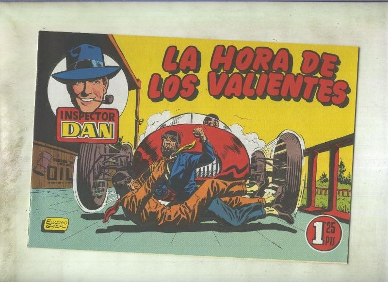Inspector Dan facsimil numero 17: La hora de los valientes