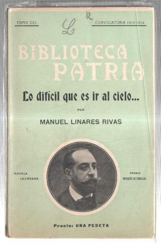Biblioteca Patria numero 56: Lo dificil que es ir al cielo