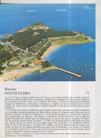 Laboratorio Emyfar S.L.: Imagen 071: Bayona en Pontevedra