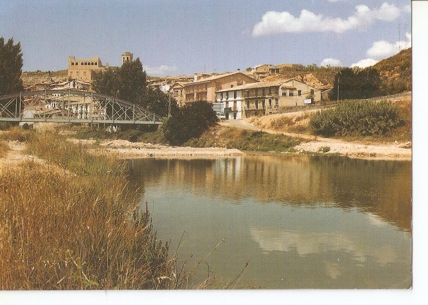 Postal 031471 : Valderrobres (Teruel). Vista parcial y rio Matarraña
