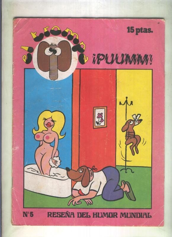 El Trompa numero 05: Puumm (numerado 1 en trasera)