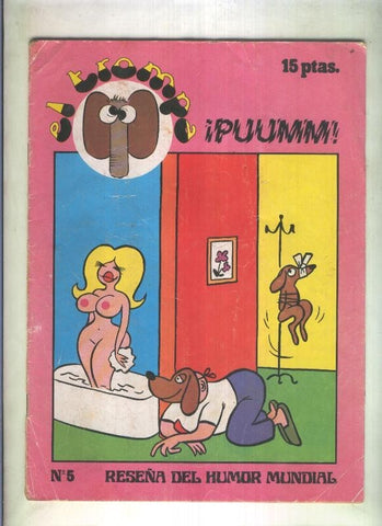 El Trompa numero 05: Puumm (numerado 1 en trasera)