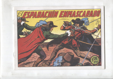 Facsimil: El Espadachin Enmascarado numero 1: El Espadachin Enmascarado
