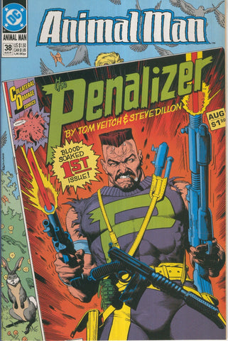 ANIMAL MAN Vol.1 numero 38 (numerado 01 en trasera): The Penalizer