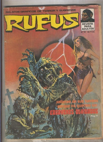 Rufus numero 18 (numerado 2 en trasera)