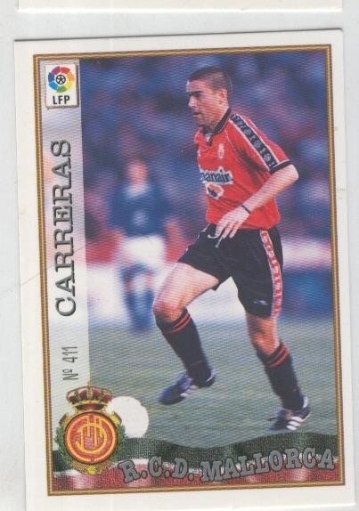 Cromo Liga 97/98: R.C.D.Mallorca numero 411: Carreras