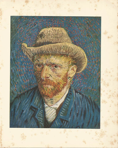LAMINA 1344: VAN GOGH. Self-Portrait