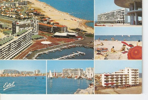 Postal 047052 : La Cote Vermeille. Saint-Cyprien-plage (Pyrenees-Orientales)