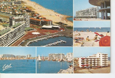 Postal 047052 : La Cote Vermeille. Saint-Cyprien-plage (Pyrenees-Orientales)