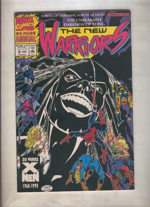 The New Warriors Annual volumen 1 numero 03 (1993)