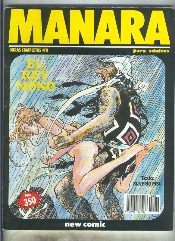 Manara revista numero 08: El rey mono