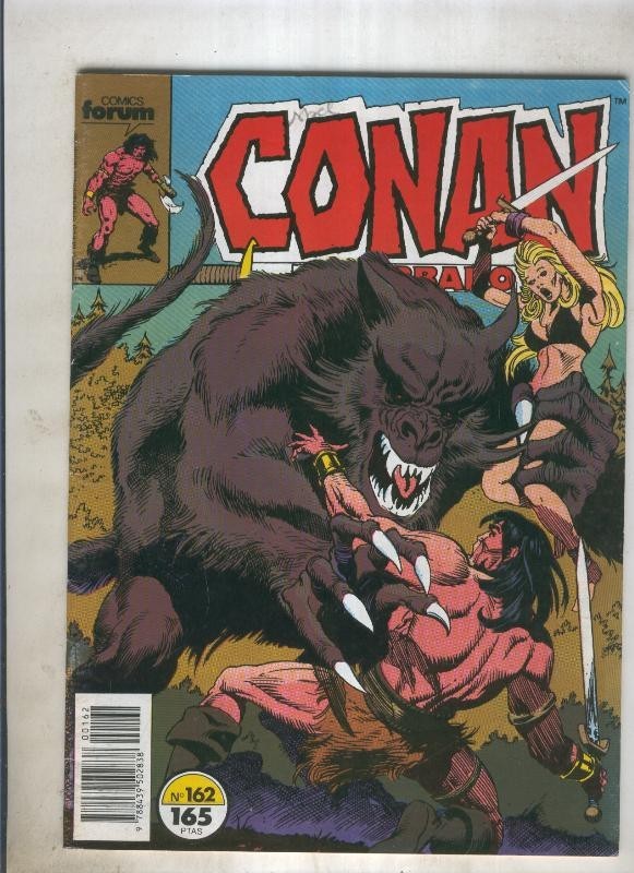 Conan el Barbaro primera edicion numero 162 (numerado 3 en trasera)