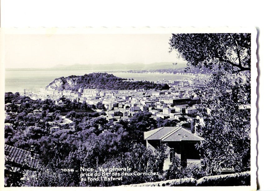 Postal 16340: NICE - Vista general desde el Fond Esterel