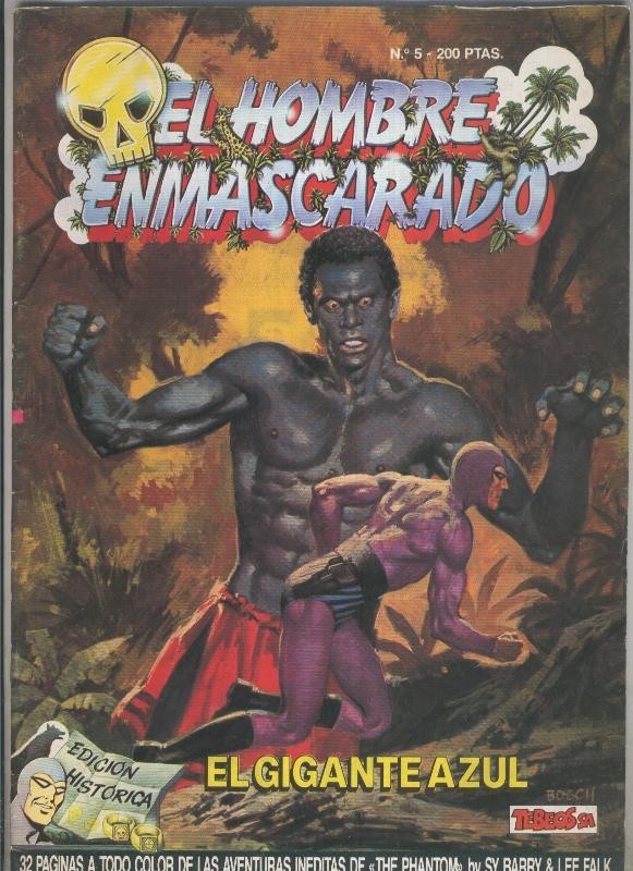 El Hombre Enmascarado numero 05 (numerado 3 en trasera)