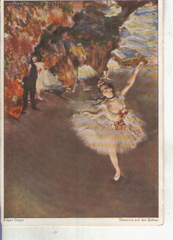 Postal 013488: Ballet de Edgar Degas