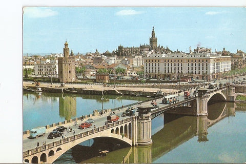 Postal 020784 : Puente de San Telmo - Sevilla