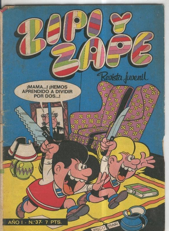 Zipi y Zape semanal numero 037