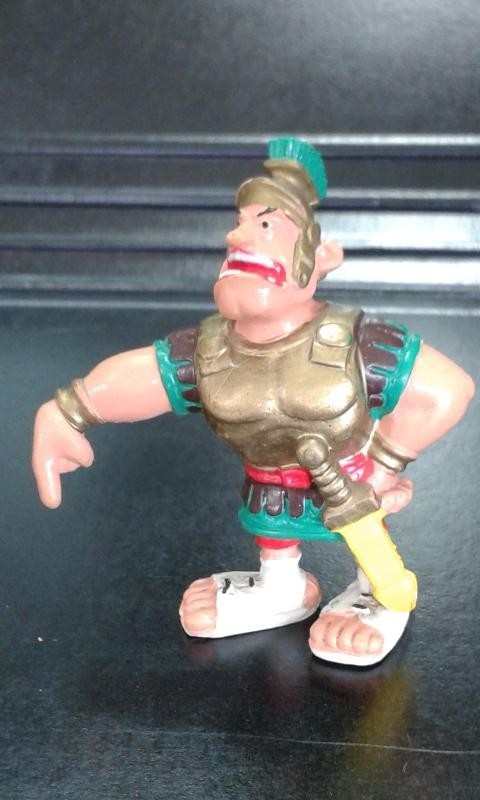 Muñeco de goma: Centurion romano de la serie Asterix y Obelix