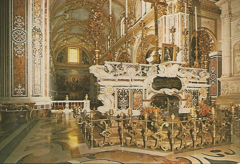Postal 50284: ABADIA DE MONTECASSINO - Tumba de S. Benedicto