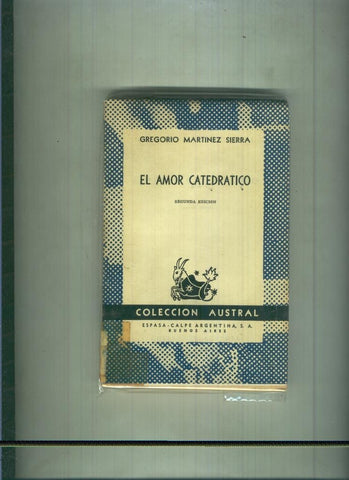 Austral numero 1245: El amor Catedratico