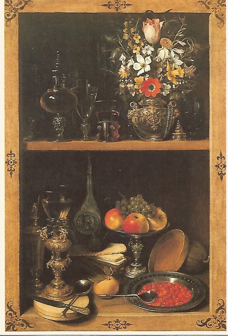 Postal 50790: GEORG FLEGEL - Still Life with Flowers