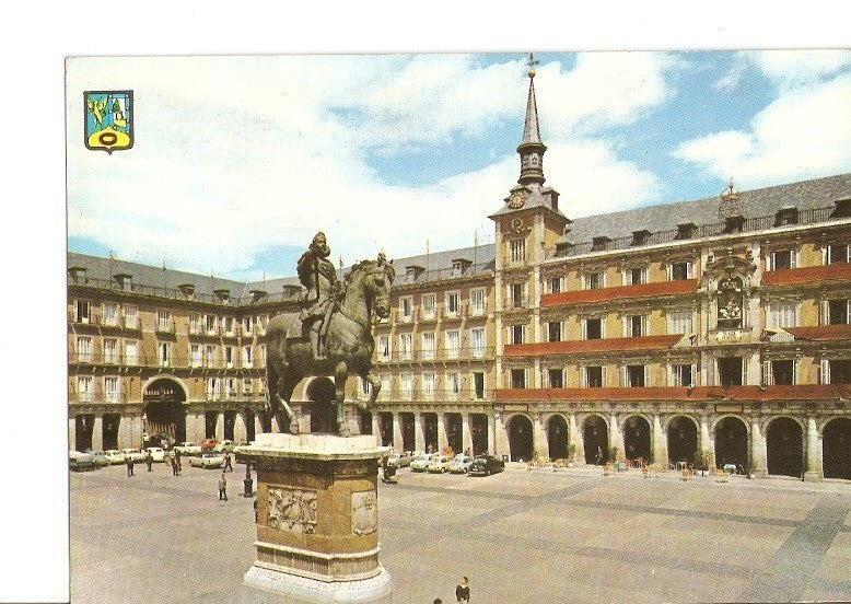 Postal 021533 : Plaza Mayor de Madrid