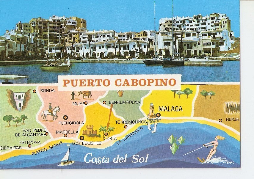 Postal 025942 : Puerto Cabopino. Marbella