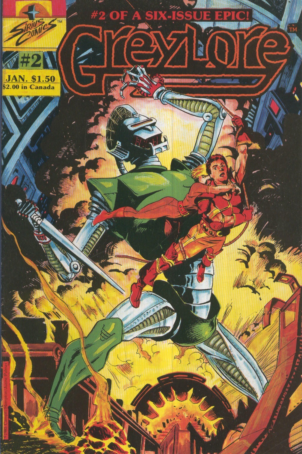 GREYLORE Vol.1 Numero 02: Sirius Complications