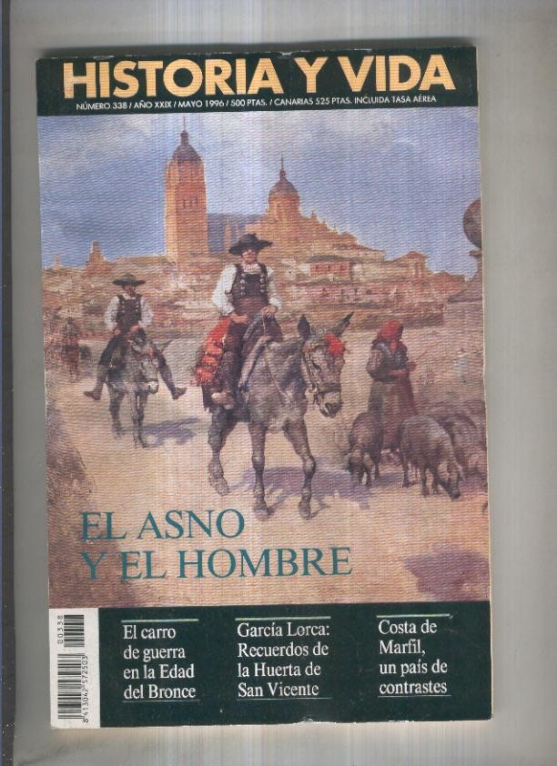 Historia y Vida revista numero 338: El asno y el hombre